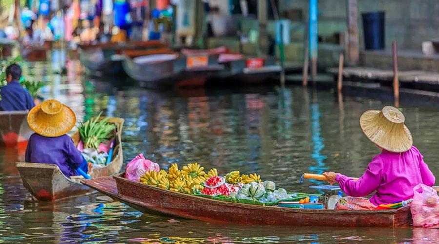 Bangkok's Floating Market
