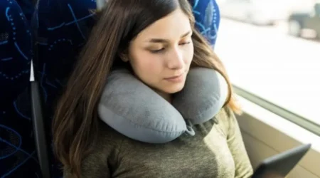 Dot&Dot's twist travel pillows