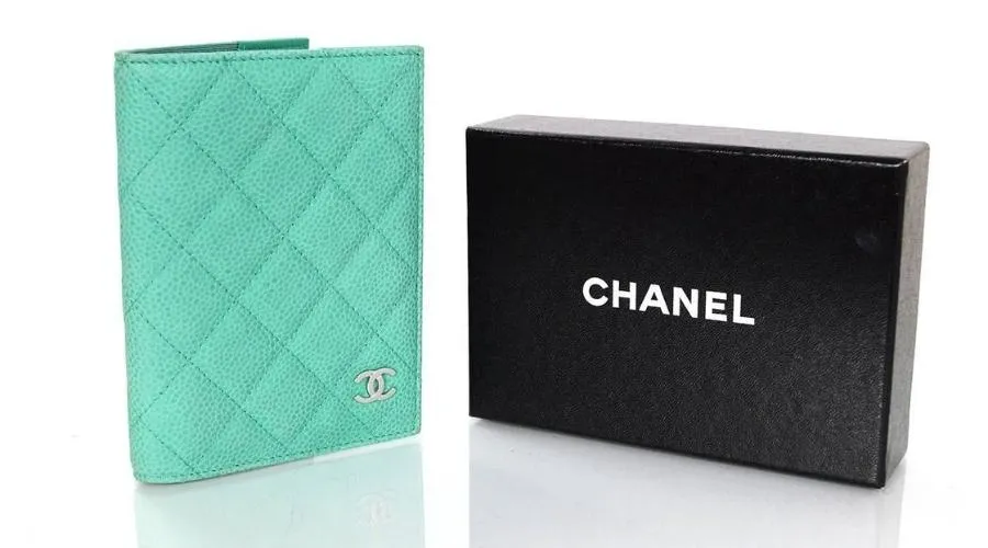Chanel Quilted Passport Holder