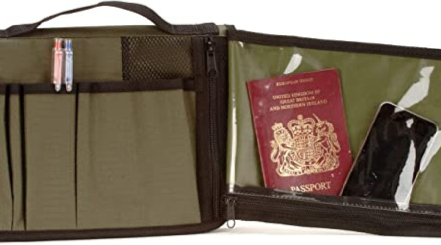Snugpak Grab A5 bag for travel documents 