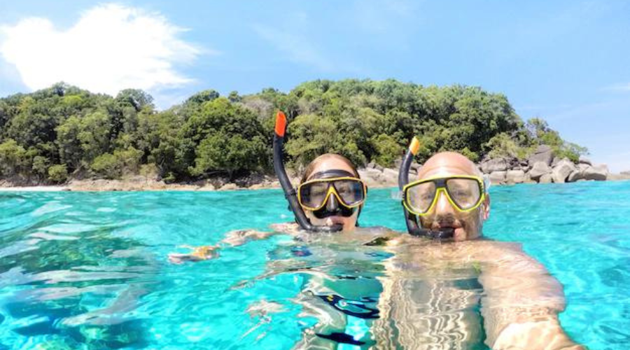 Snorkel Together at Menjangan Island