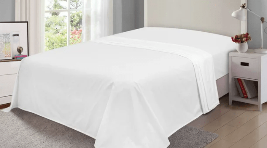Mainstays Easy Care Cotton Flat Sheet