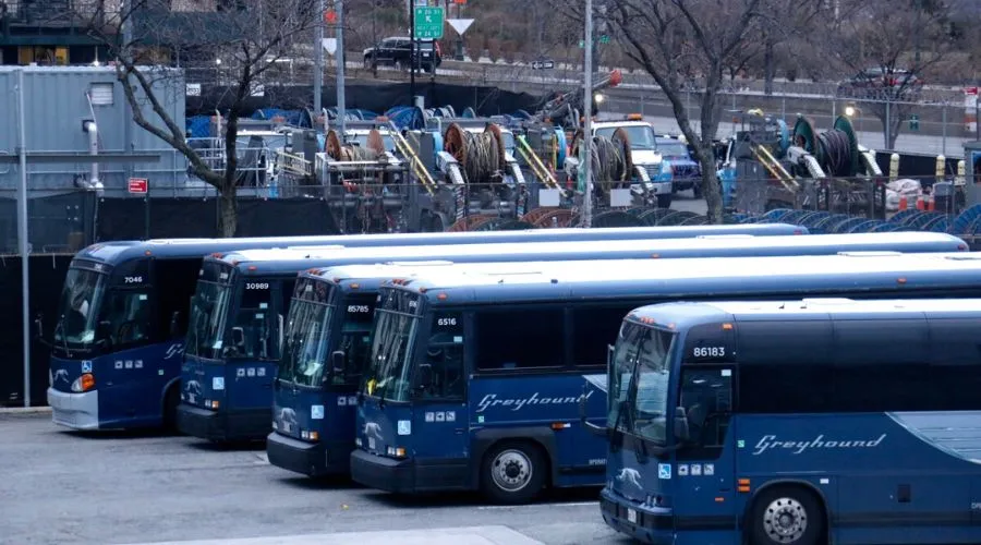Autobus Z Atlantic City do Nowego Jorku