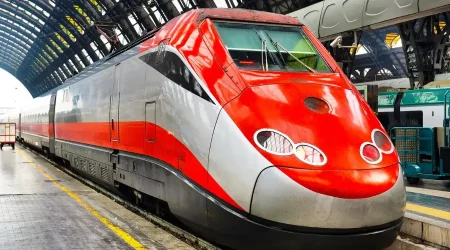 Trem de Florença para Milão