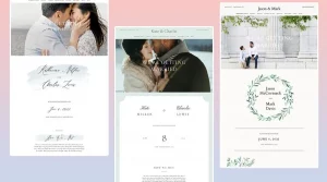 Sample Wedding Websites